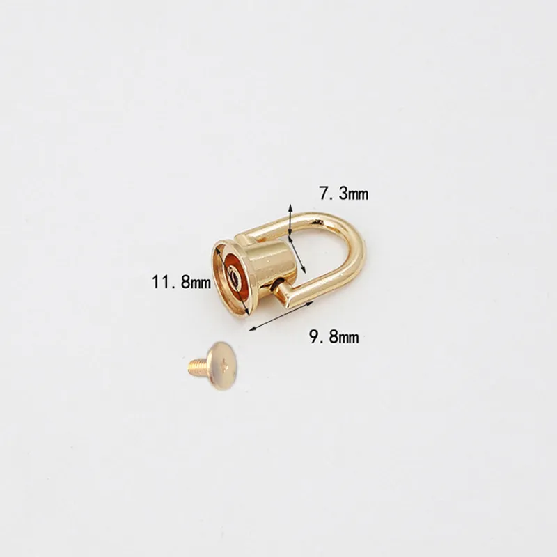 10pcs Metal Rivet Nail Studs Button Handbag Belt Hanger Leather Craft Lage Bag Buckle Tong Snap Hardware Accessory_voghion.com