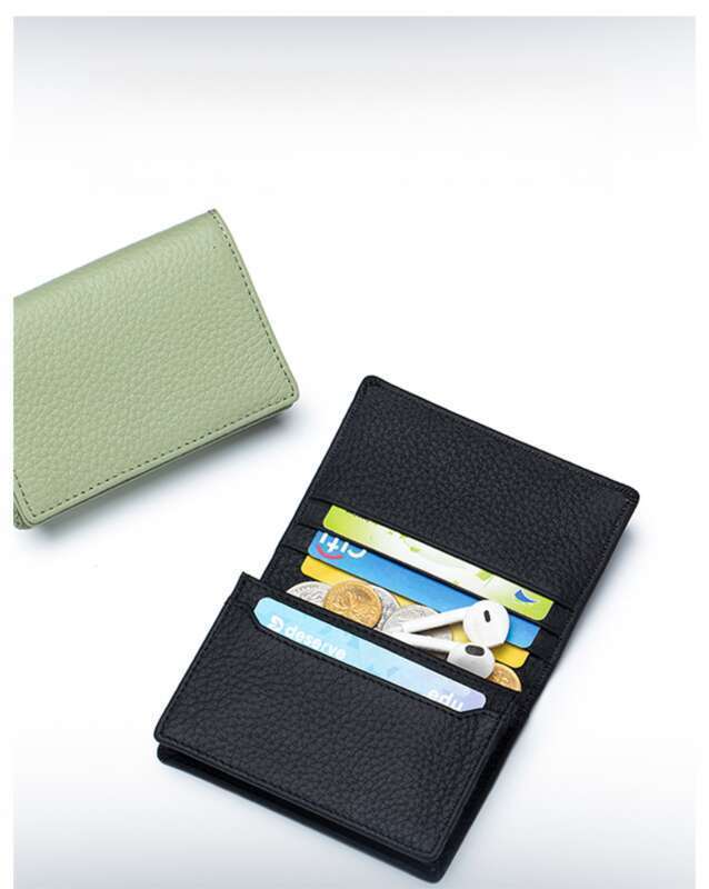 multifunctional Leisure Top Layer Cowhide Briefcase, Business Card Holder, Men And Women Creative Storage Wallet_voghion.com