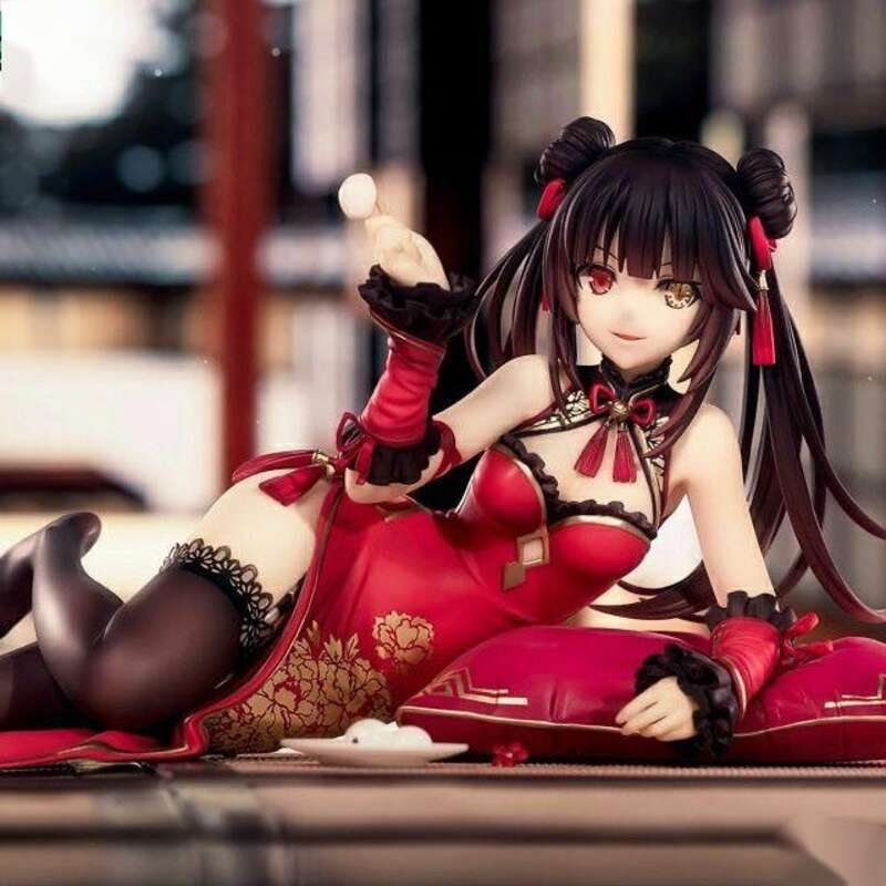 Yüksek Kaliteli Çıkma Savaşı, Qi Kuang San, Çin El Yapımı Cheongsam, Mayo, Anime Süsleme Modeli, Güzel Kız_voghion.com