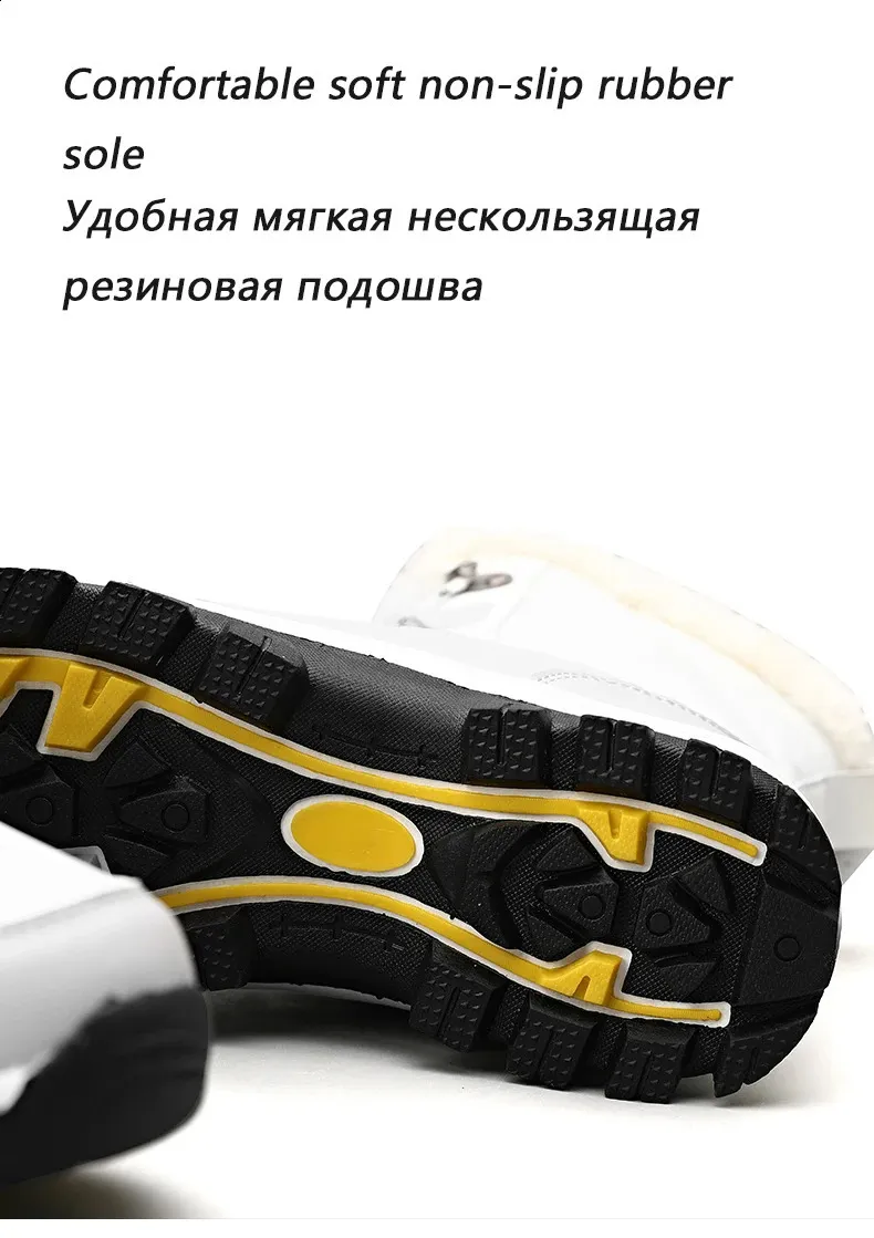 Enkel Dames Winterschoenen Houd Warm Antislip Zwarte Sneeuw Dames Veterlaarzen Chaussures Femme Laarsjes Dames Platte Laars_voghion.com