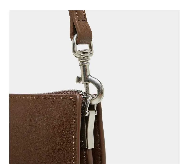 Genți mici de umăr crossbody din piele naturală Toptrends cu 3 straturi pentru femei 2025, poșete de designer Celhone pătrate_voghion.com