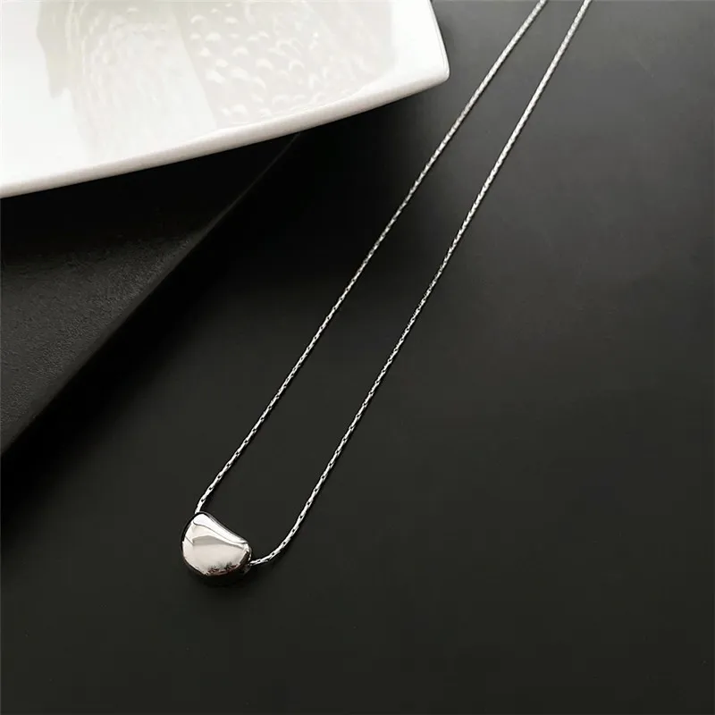 Minimalistische Halskette Mit Anhänger Für Damen Romantisch_voghion.com