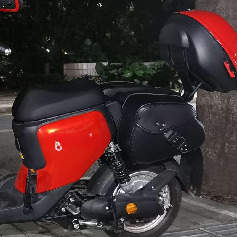 Motorollers, motocikls, elektriskais velosipēds, universāla āda, ūdensnecaurlaidīga sānu bagāža, seglu soma un uzglabāšanas soma_voghion.com