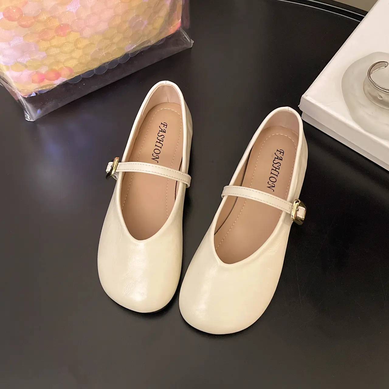 Ballerine donna stile mary jane scarpe comode casual_voghion.com