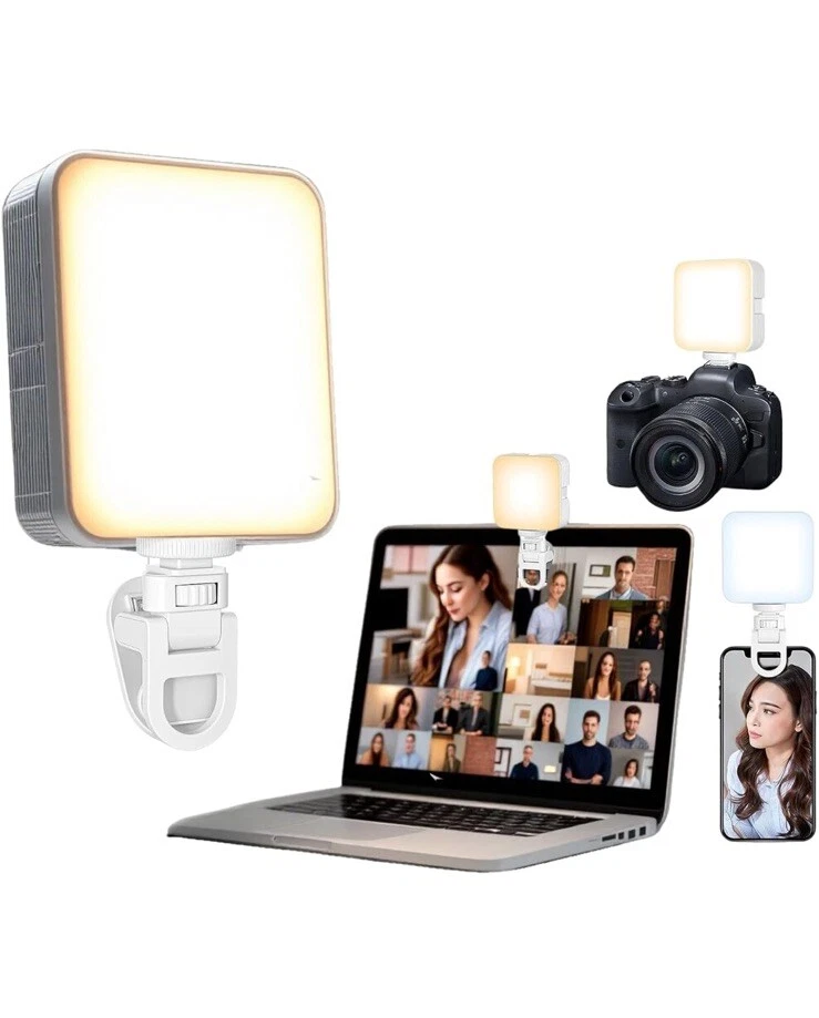 Mobile Magnetic For LED Laptop Light Selfie Broadcast Camera Live Portable_voghion.com
