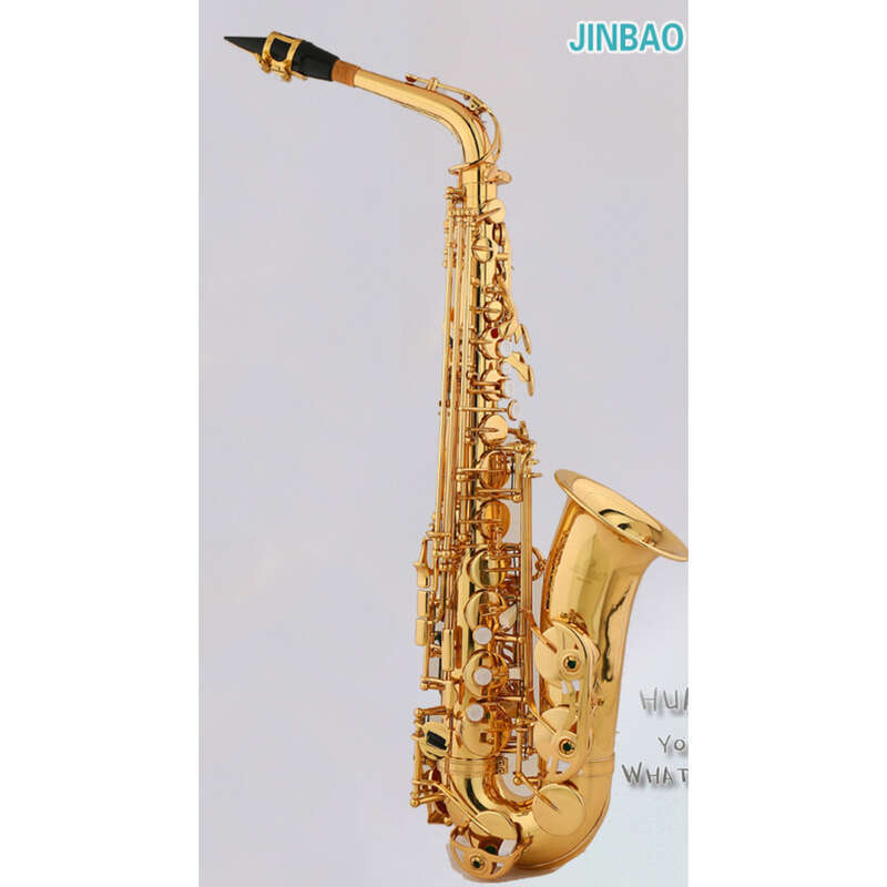 Jinbao JBAS-601 Altsaxophon auf E-Taste herabgestuft Schulband Professionelle Leistung Blechblasinstrument-Bewertungsprüfung_voghion.com