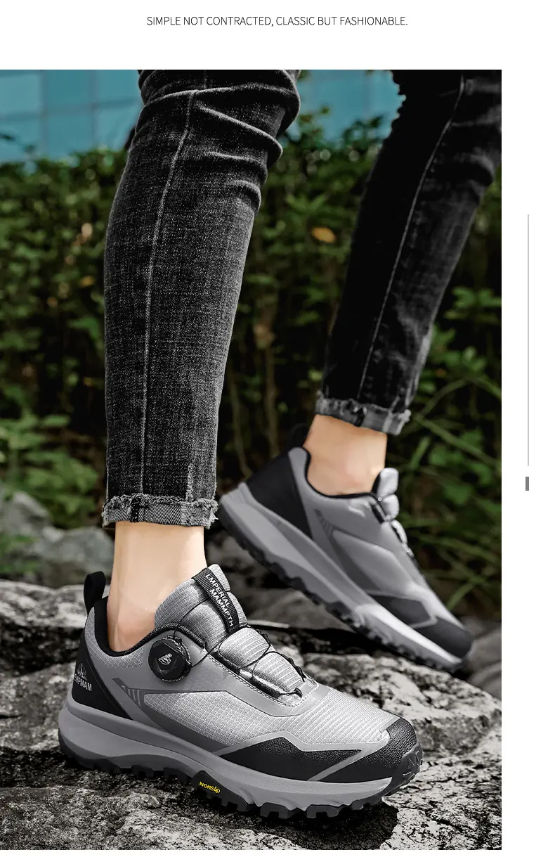 2025 Neue Herrenmode Vielseitige Freizeitschuhe, Wasserabweisende Outdoor-Wanderschuhe, Leichte Und Bequeme Wanderschuhe_voghion.com