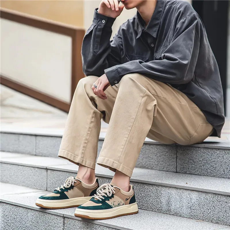 Original Mens Tennis Fashion Casual Men Gym Footwear Platform Cozy Skate Shoes In 250310_voghion.com