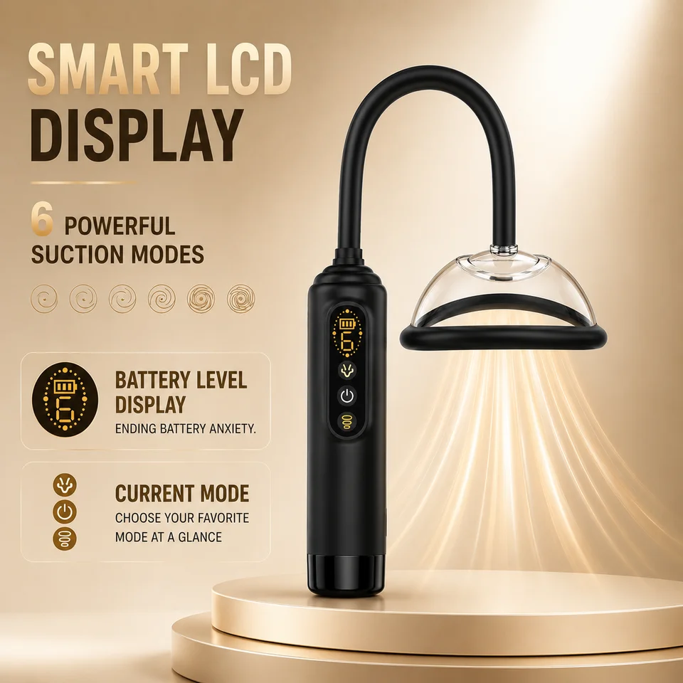 Pompe à succion électrique pour clitoris et mamelons_voghion.com