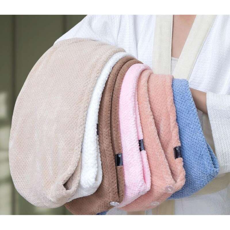 【 31000 recensioni positive 】 Cappello asciutto in stile coreano, asciugamano per capelli super assorbente ad asciugatura rapida da donna, cuffia da doccia,_voghion.com