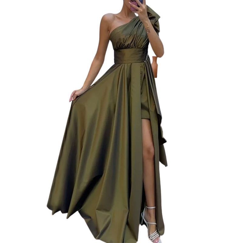 Rochie elegantă pentru femei, rochie lejeră la modă de toamnă_voghion.com