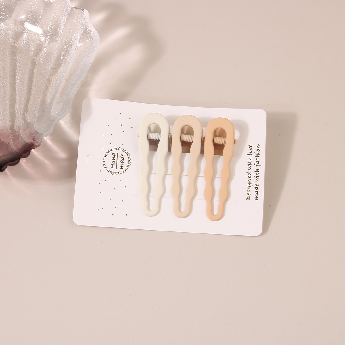 Guanyang ins naadloze haarspeld gradiënt kleur pak meisjesachtige pony haarspeld zijclip eendenbek clip haaraccessoires groothandel_voghion.com