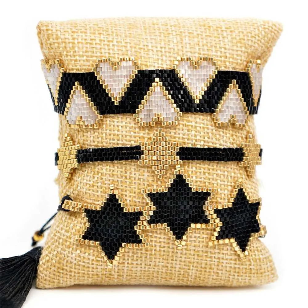 Go2boho Miyuki-Armband Femme Sternarmbänder Frauen Schmuck Mexikanisches Herz Pulseras Geschenk für Sie Handgewebtes Strandarmband_voghion.com