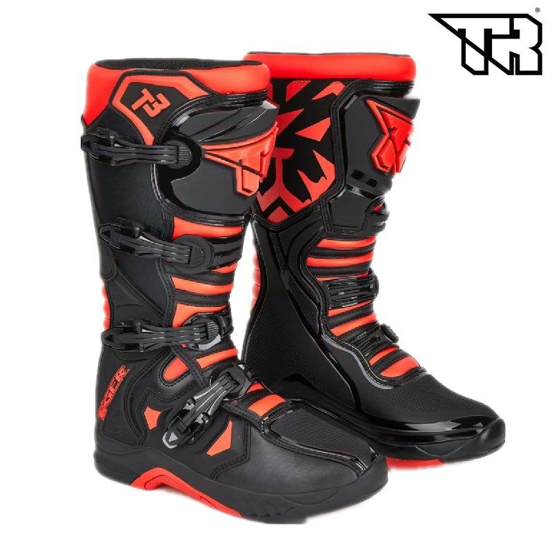 Botas de proteção profissional para motocross Novas botas de proteção para motocross_voghion.com