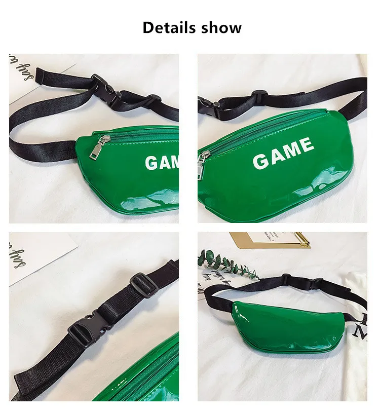 2018 New Children Wait Fanny Pack 3D Colorful Letter Printed Handbag Fahion Shoulder Bag Cute Kid Pure Xma_voghion.com
