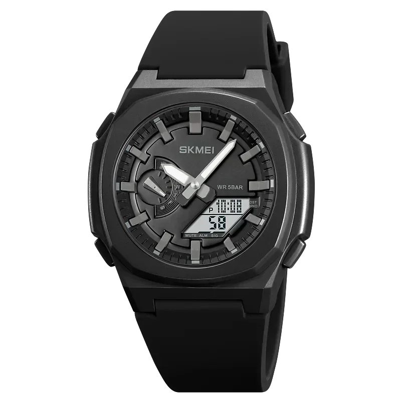 Herren Sport Digitaluhr Mit Stoppuhr Und Datumsanzeige_voghion.com