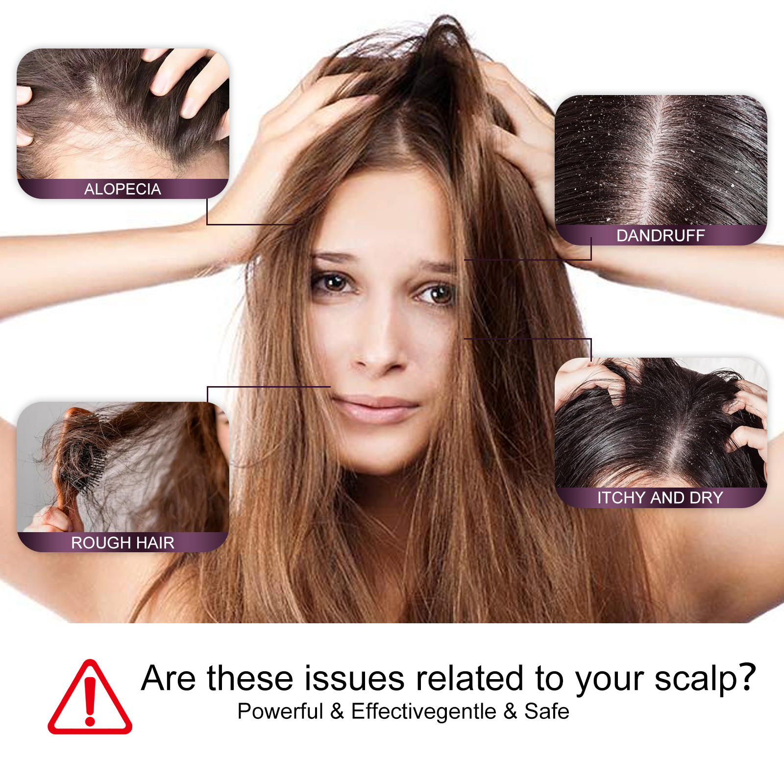 WIYUN Creme für dichtes Haar Spendet Feuchtigkeit an den Haarwurzeln, stärkt das Haar, verhindert Haarausfall und festigt das Haar für flauschiges, weiches, glänzendes und dichtes Haar._voghion.com