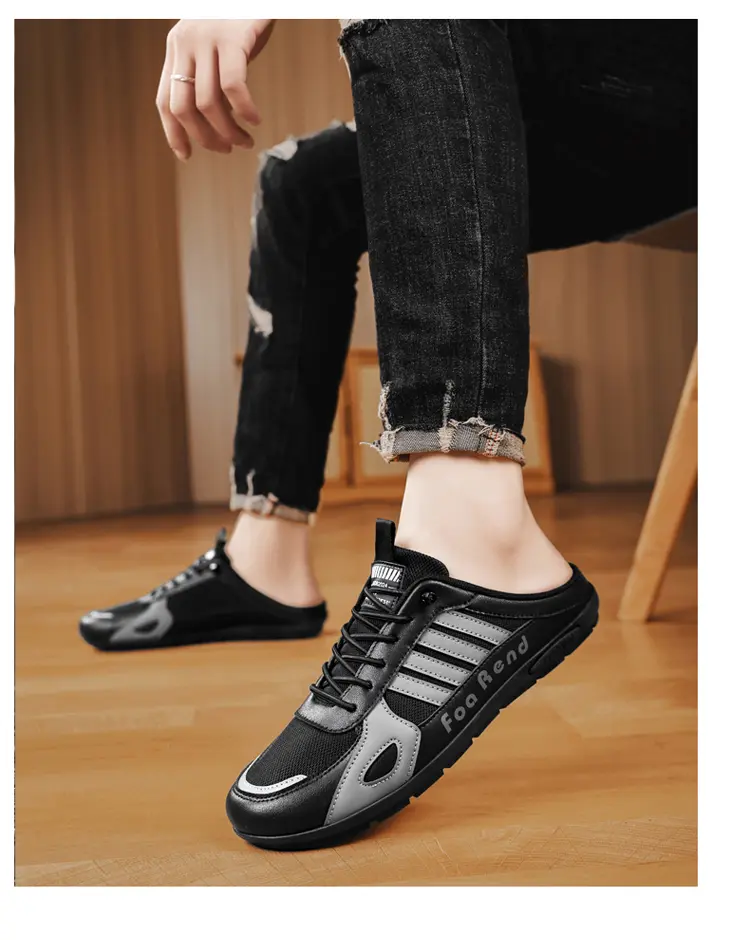 Mesh Half Tray Herren Freizeitschuhe_voghion.com