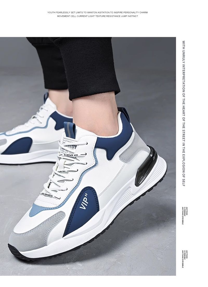 Tide Summer Board Explosion Leather High-top Hundred Sports Waterproof Non-slip Men's Shoes_voghion.com