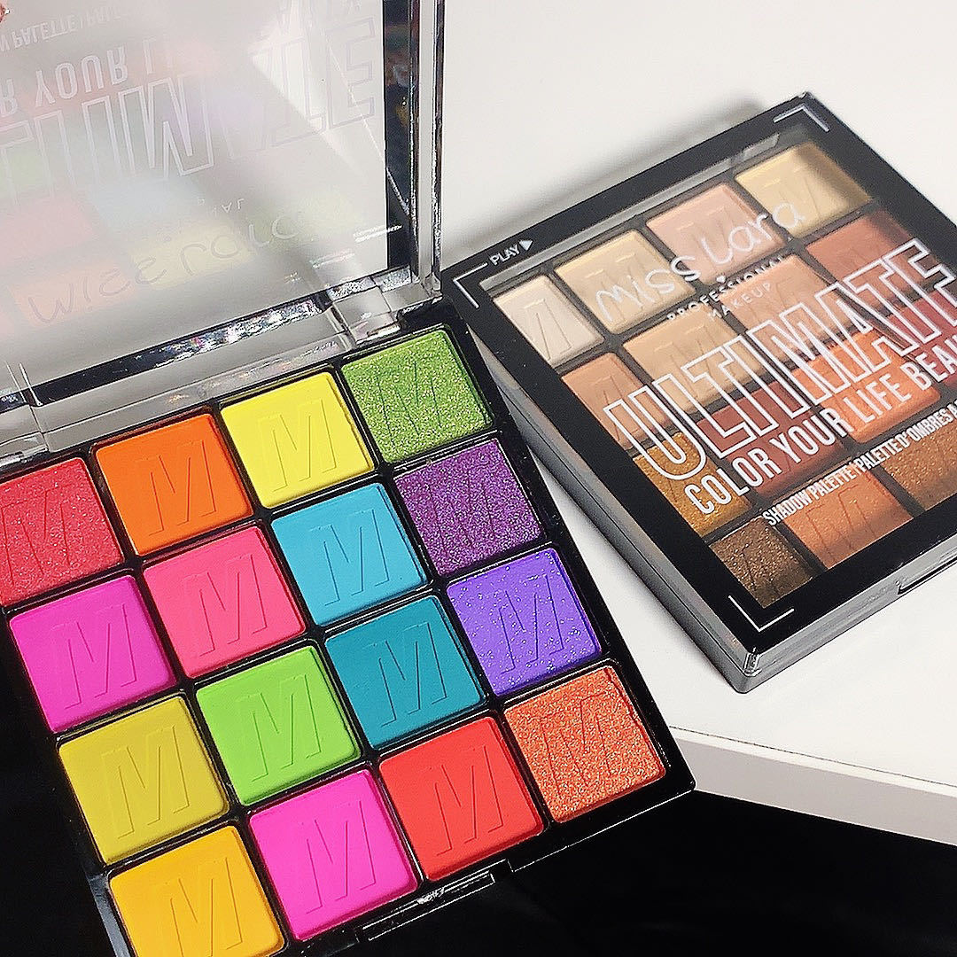 16 Colour Eyeshadow Palette Matte Pearl Glitter Waterproof Makeup_voghion.com