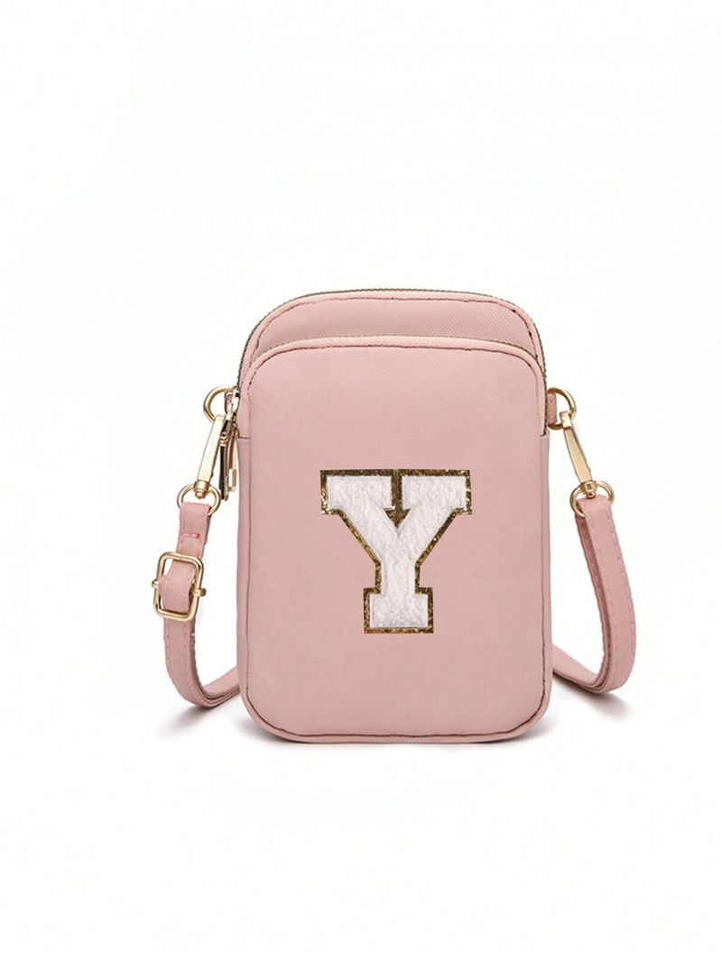 26 Buchstaben Handy Damen Crossbody 2024 Neue Walking Mini Schulter ändern kleine Tasche, vertikale Version_voghion.com