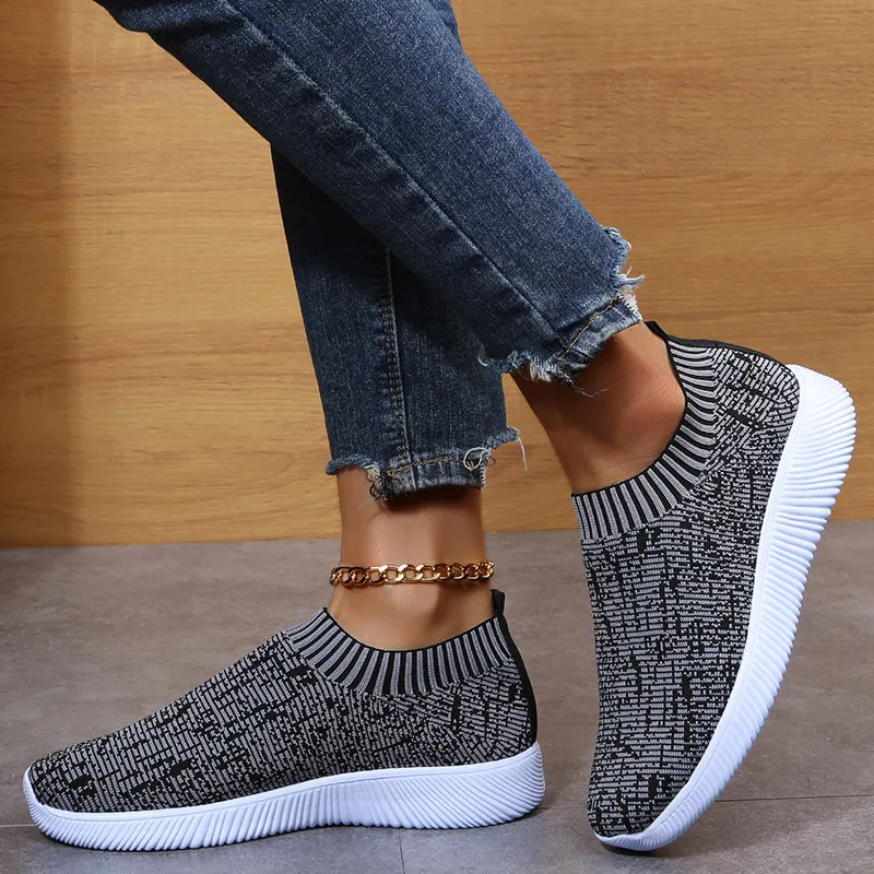 Socks Sneakers Fashion Breathable Casual Sneaker Summer Vulcanized Shoes Women Trainers Tenis Feminino Flats_voghion.com