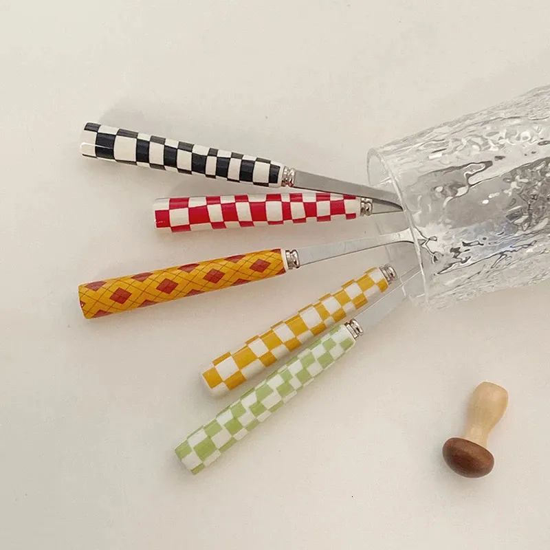Bestekset met keramisch handvat - mes, vork, lepel, vaatwasserbestendig_voghion.com