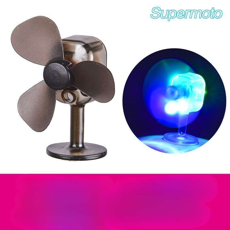 【 Collezione 1510 People 】 Casco luminoso alimentato dal vento, piccoli accessori decorativi per mulini a vento, libellula di bambù_voghion.com