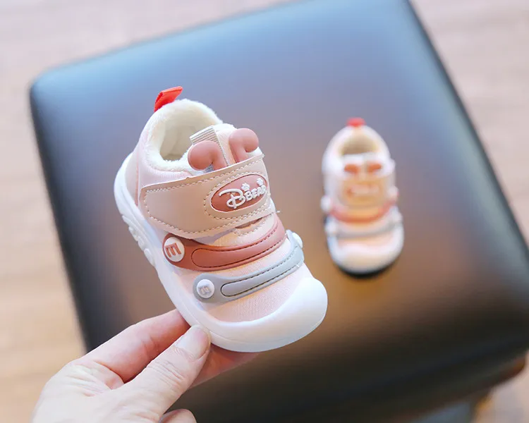 Pantofi sport pentru copii mici, unisex, pentru băieți și fete, de iarnă, 2025, Kidsnest, moi și calde, mărimi US1C-US10C_voghion.com