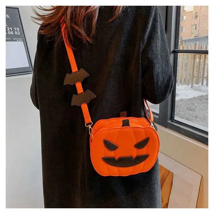 Genți de damă Weird Pumpkins, geantă de Halloween, geantă de voiaj cu despicare de culoare, geantă de mână pentru școală, geantă de umăr pentru machiaj, LageC241021_voghion.com