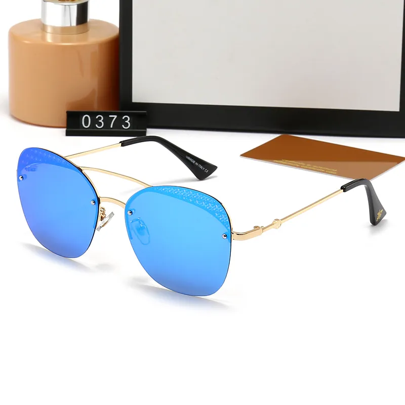Brand Designer Sunglasses Little Bee Fashion New Metal Large Frame Sunglasses Retro Men And Women High-end Glasses_voghion.com