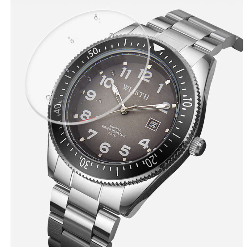 Wallace Waterproof Night Glow Calendar Quartz Large Digital Men's Watch_voghion.com