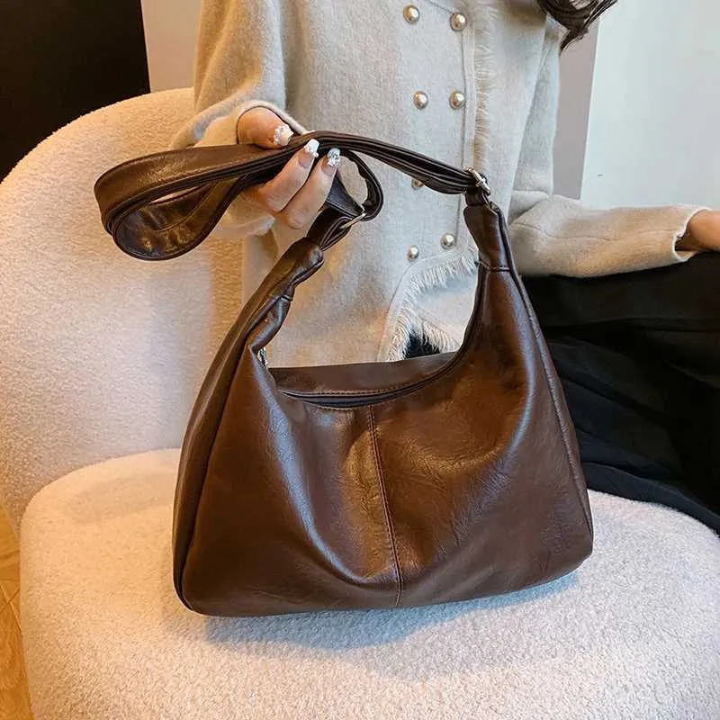 Retro Damen Umhängetasche, Große Handtasche Für Freizeit & Alltag_voghion.com
