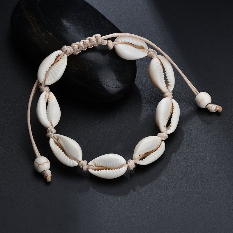 Personalized And Creative Hawaiian Style, Casual Hand Decoration, Shell Jewelry, Woven Bracelet