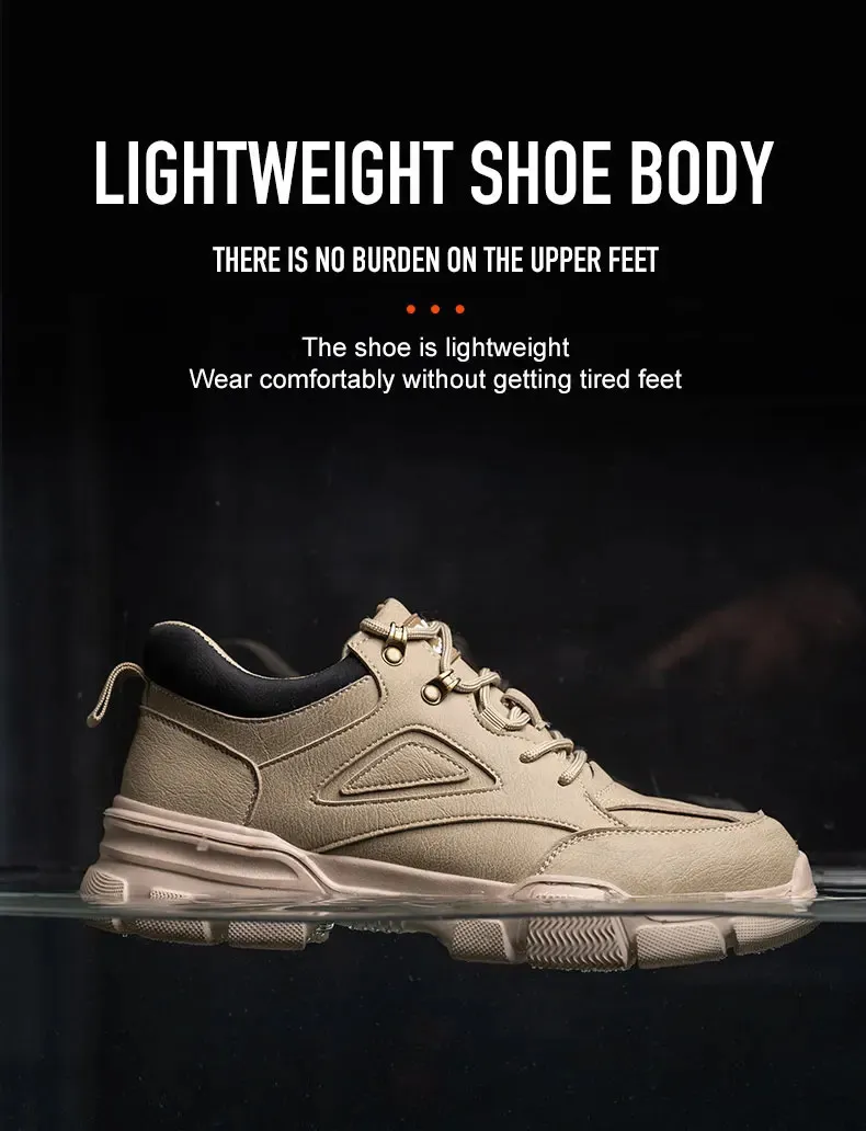 Bottes de travail indivisibles pour hommes, chaussures d'hiver à embout d'acier pour le sport et le transport direct 250402_voghion.com