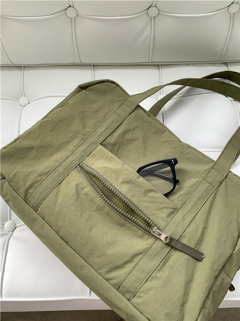 Tragetasche Damen Reißverschluss, Turntasche mit Fächern, Laptop-Arbeitstasche, Krankenschwester-Tanz-Yoga-Tasche für_voghion.com