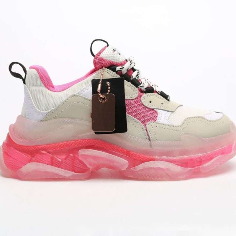 Platform Sneakers For Men Casual Shoes Paris Style White Shoes_voghion.com