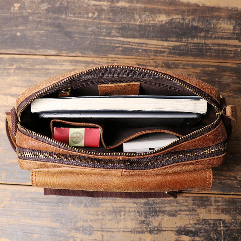 Sommer neue Herren Damen mattierte Leder Umhängetasche, und vielseitige, kleine quadratische Tasche, modische_voghion.com