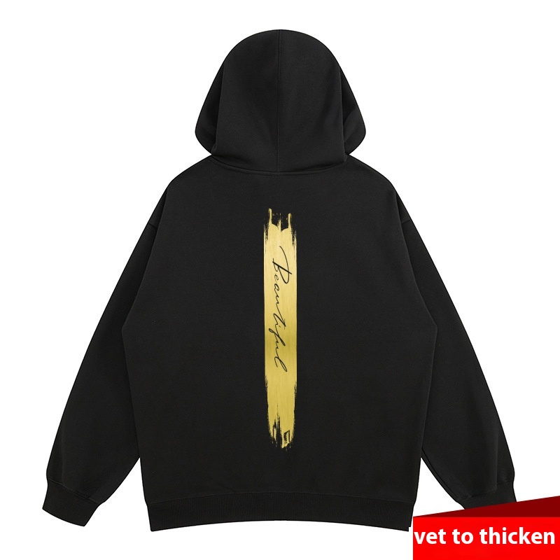 Sweat à capuche oversize homme graffiti grandes tailles_voghion.com