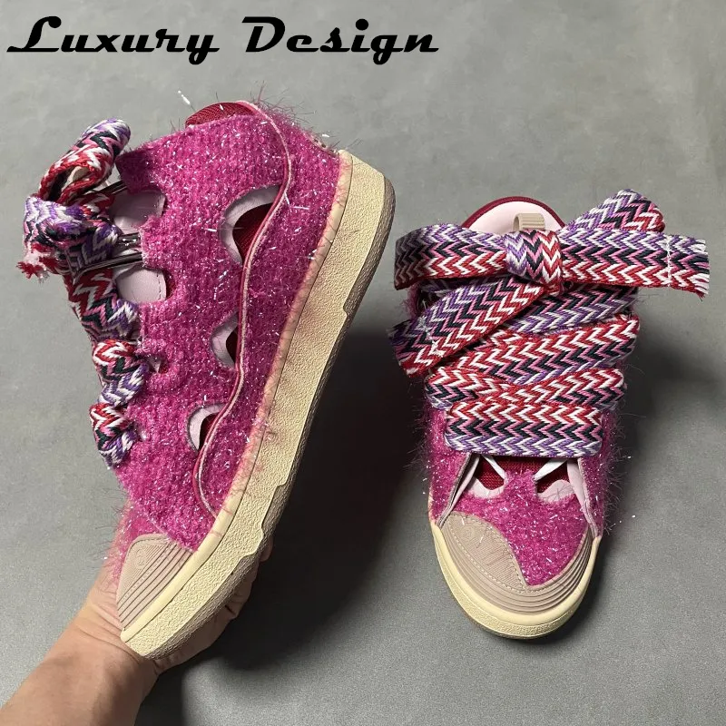 Parti di scarpe Lacci spessi per scarpe da ginnastica Lacci larghi Uomo e donna Lacci per scarpe Larghezza 3 cm Lunghezza 120/140/160 cm/180 cm Scarpe_voghion.com