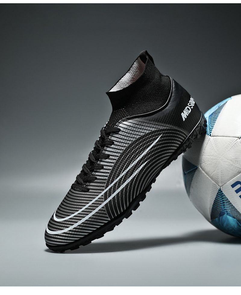 Fabricante de tamanho grande futebol masculino de cano alto grama artificial unhas quebradas pato mandarim jovens estudantes competição_voghion.com