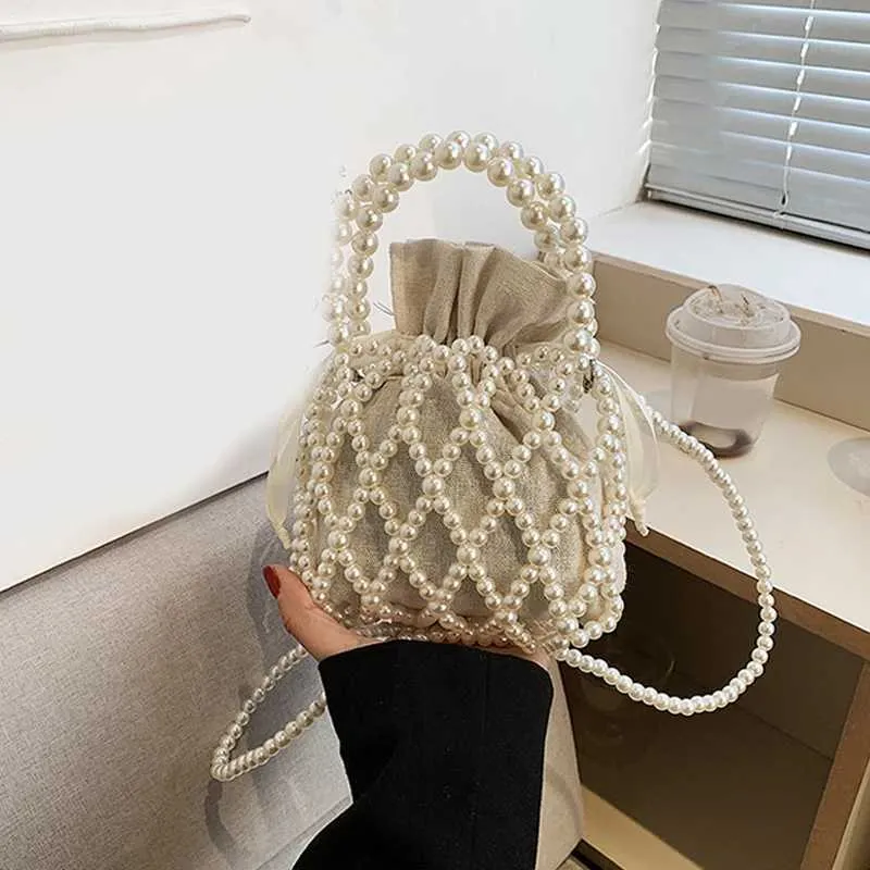 Sacs à bandoulière tissés en perles pour femmes, petit portefeuille, sac à main décontracté, porte-monnaie pour femmes, C241211_voghion.com