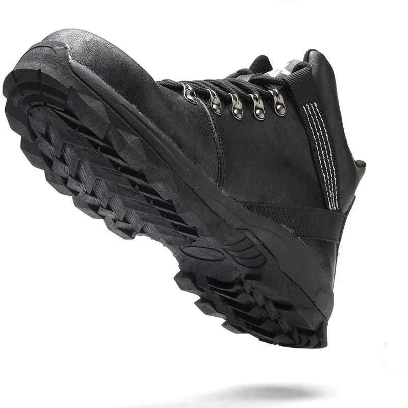 Sicherheitsschuhe mit Stahlkappe, wasserdicht, für Herren, Anti-Smashing-Arbeitsstiefel, 250402_voghion.com