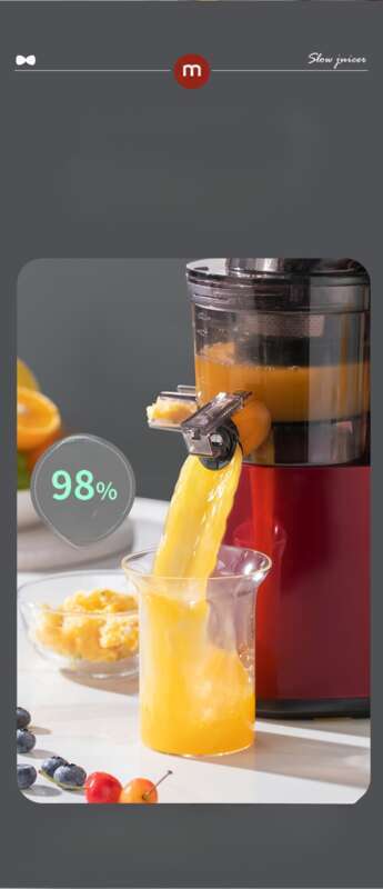 Mengda Juicer, Rester Separation, Juice Extractor, Husholdnings Fuldautomatisk gavemaskine med stor diameter_voghion.com