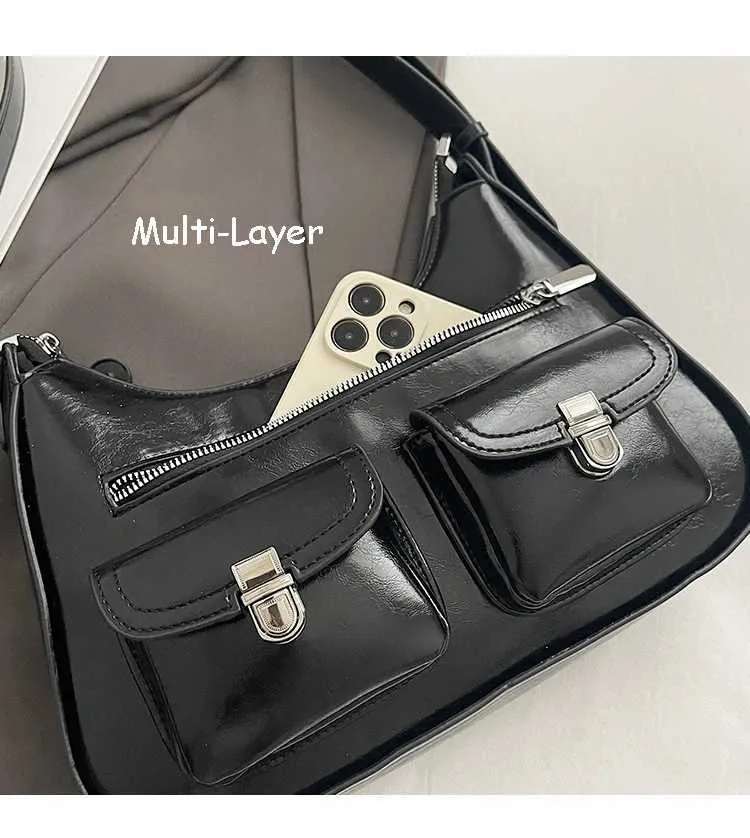 Womens Shoulder Bag Large Capacity Pu Leather Casual Handbag_voghion.com