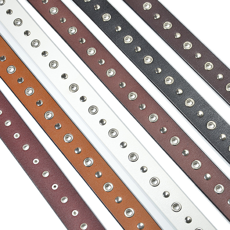 Cinturón de cuero de moda para mujer estilo coreano versátil_voghion.com
