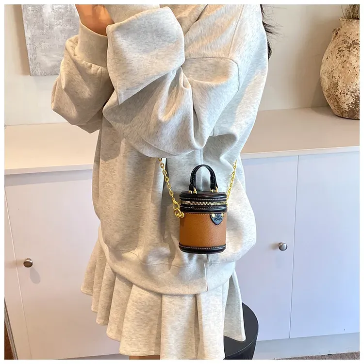 2025 Nuove borse a tracolla firmate per donna Mini borsa a mano Borsa a tracolla rotonda da donna_voghion.com