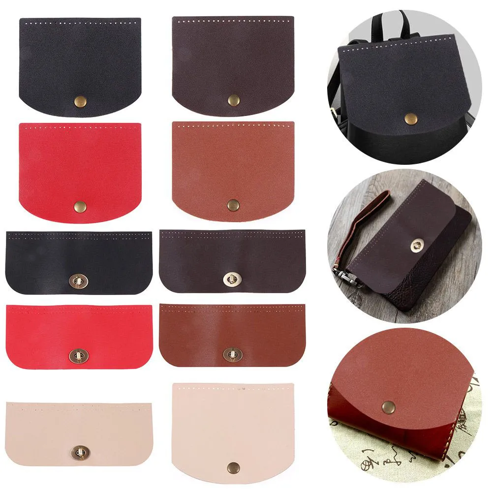 Mode Ersatz Schulterklappe Material Abdeckung PU Leder Handgefertigte Unterseite Handtasche DIY Tasche Teile Zubehör Für Frauen_voghion.com