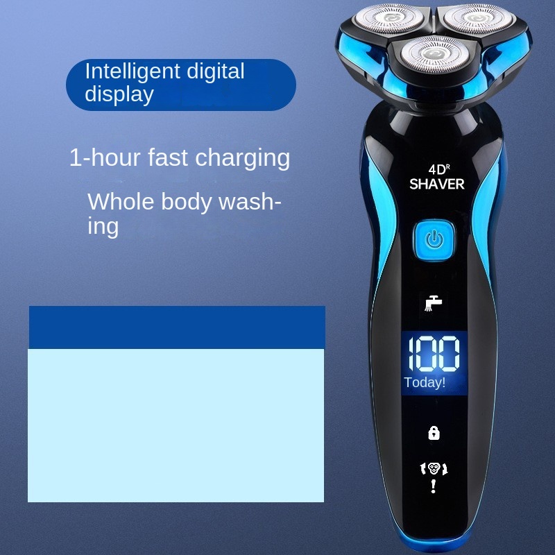 Electric Shaver 4D For Men Electric Hair Clipper USB Rechargeable Professional Hair Trimmer Hair Cutter_voghion.com