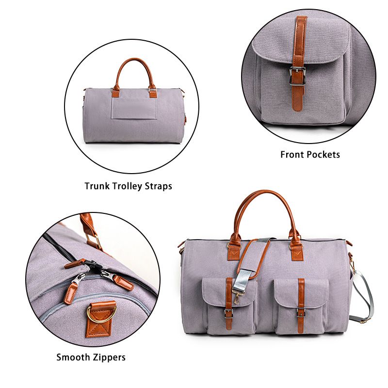 Spot neue wandelbare Reisetasche Kleidertasche Seesack 2 in 1 Hängende Handtasche Anzug Business-Reisetasche_voghion.com